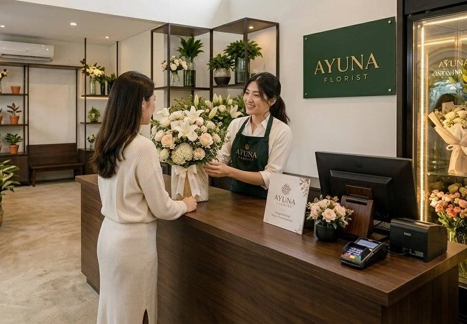 Ayuna Florist Header